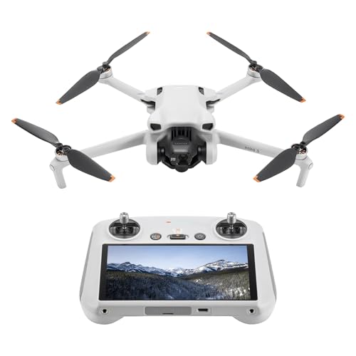 Drone DJI Mini 3 (4K - Autonomia: Até 31 min - Cinzento) DJI - Câmeras - 4k, 31 min, iões-lítio, cinzento