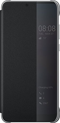 Capa Huawei P20 HUAWEI Smart View Preto HUAWEI - Peças de reposição para telemóveis - fólio, preto, huawei p20, resistente a riscos
