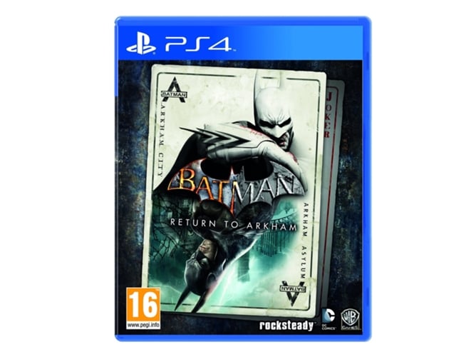 Jogo PS4 Batman: Return To Arkham (M18 - Ação/aventura) Sony - Software de jogos de vídeo - ps4, jogo, Batman, return to arkham, ação, aventura