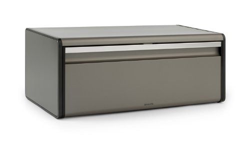 Caixa de Armazenamento de Comida BRABANTIA 299384 Brabantia - Caixas e sacos para pão - caixa armazenamento comida, brabantia, 299384, preto, aço inoxidável, plástico, madeira, polipropileno, pp