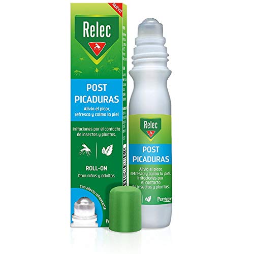 Relec Roll-On Pós-Bolhas de Picadas de Insetos e Plantas 15 Ml Relec - Repelente de insetos para a pele - anti-inflamatório, alivia dor, picada insetos, picada plantas