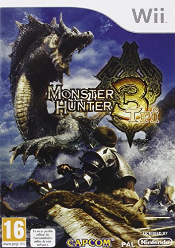 Jogo Wii Monster Hunter Tri (Mature - Ação/aventura) Capcom - Software de jogos de vídeo - ação, aventura, jogo online, Wii Speak
