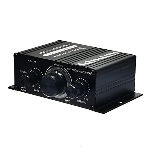 Amplificador de Áudio QUENRTITY AK170 (400 W) Qeunrtiy - Amplificadores de áudio - 400 W, 2 canais, amplificador
