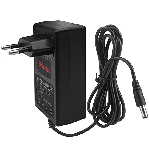 Adaptador e transformador BRAVOVU 21V (Preto) Bravolu - Adaptadores de energia e carregadores - adaptador, transformador, 21v, preto