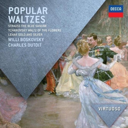 CD+DVD Valses Populares - Mstislav Rostropovich (1 CDs) DECCA,VIRTUOSO,VARI, - Música e gravações de som - cd, dvd, valsas populares, mstislav rostropovich