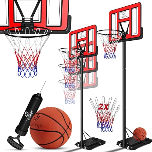 Canasta de Basquetebol KESSER Premium (Preto) KESSER - Equipamento atlético de uso geral - preto, premium, basquetebol
