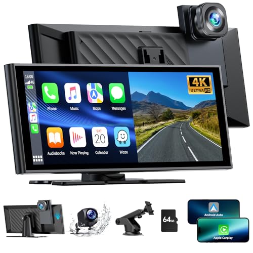 Reprodutor multimédia para automóvel A-PPLE Carplay Android Auto (Multimédia) Lamto - Aparelhos de áudio e vídeo para veículos e sistemas de painel - carplay, android auto, automóvel