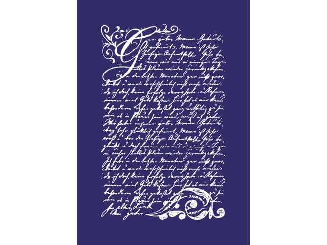 Estêncil de Cartas RAYHER Hobby (Vermelho) Rayher - Ferramentas de medição e marcação de artesanato - tinta à base de água, impressão permanente