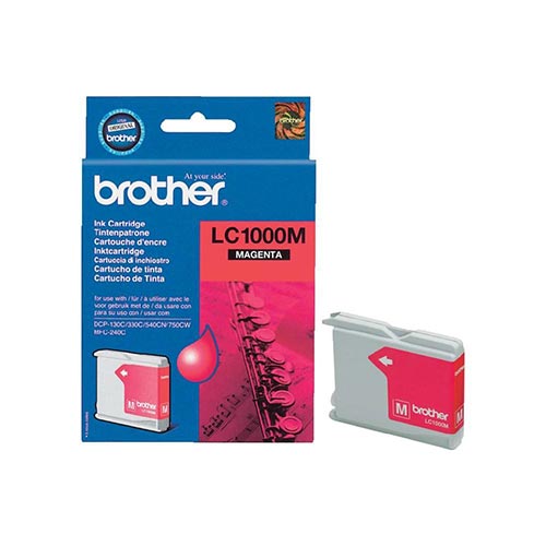 Tinteiro BROTHER LC-1000M Magenta (LC1000M) Brother - Cartuchos de toner e jato de tinta - magenta, brother lc-1000m