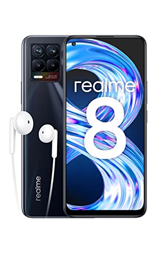 Smartphone REALME 8 (6.43'' - 8 GB - 128 GB - Negro) Realme - Telemóveis - 6.43, 8 gb, 128 GB, negro