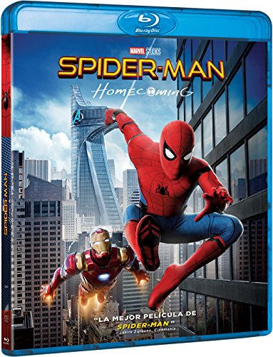 Blu-Ray Spiderman: Homecoming (Edição em Espanhol) SONY PICTURES HOME ENTERTAINMENT - Dvds e vídeos - blu-ray, espanhol, Spiderman, Homecoming