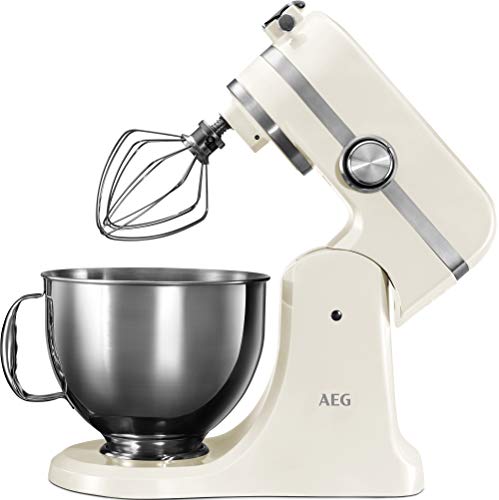 Batedeira AEG KM 4100 (1000 W - 8 velocidades) AEG - Batedeiras e liquidificadores - 1000 W, 8 velocidades, função turbo, 4,8 L