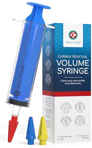 Kit de limpeza de ouvidos MEDI GRADE Medigrade FBGC - Móveis para bebês e crianças pequenas - limpeza, ouvidos, azul