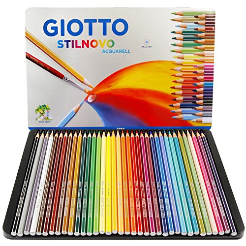 Lápis de Cor GIOTTO Still Nivo (Multicor - 36 Tabletas) Giotto - Lápis - multicor, 36 tabletas, resistente ao desgaste, resistente à água