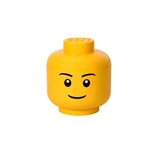 LEGO Classic - Iconic Large Head Man (Idade Mínima: 7 Anos) LEGO - Blocos de encaixe - LEGO Classic, iconic large head man, 7 anos, cabeça amarela, organizador de peças
