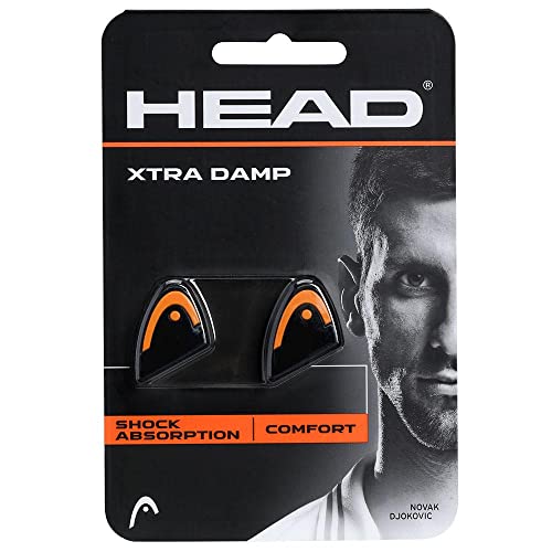 Apoio para Calças para Homem HEAD S.A. XTRA DAMP Preto para Tênis (EU 45) HEAD - Amortecedores de vibração para raquetes - suporte, preto, elastano, head