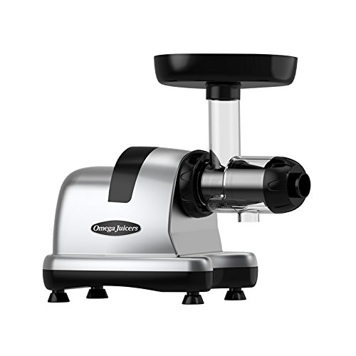 Espremedor de Citrinos OMEGA J8227S (Capacidade: 1,8 L) Omega - Centrifugadoras - 1,8 L, 80 W, preto, metal