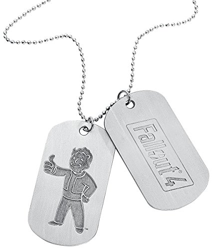 Figura de Ação BETHESDA Fallout 4 Vault Boy Thumbs Up Dogtag fallout - Joias - bethesda, fallout 4, vault boy, thumbs up, dogtag