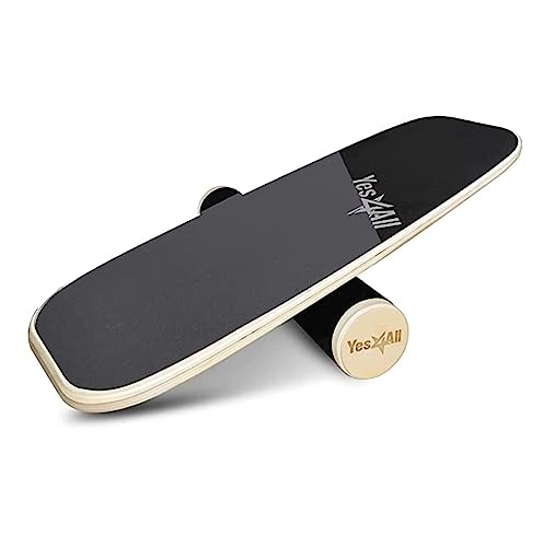 Tábua de Surf YES4ALL Premium (Branco - 27.9 cm) Yes4All - Treinadores de equilíbrio - borracha, ajustável, 1 kg, 27,9 cm x 54,3 cm
