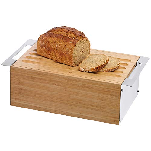 Caixa para Pão WMF 10.0130.6046 | Madeira, Aço inoxidável WMF - Caixas e sacos para pão - madeira, aço inoxidável, castanho