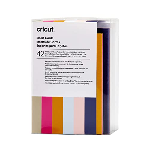 Recarga Cricut Sensei Insertion Pack - 42 Cricut - Cartões de cumprimentos e de nota - recarga, cricut sensei, insertion pack