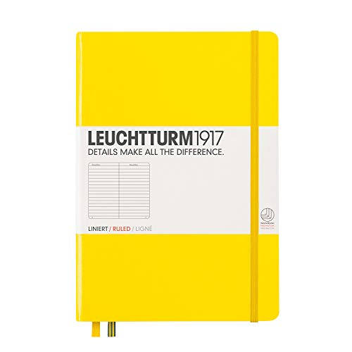 Caderno e Bloco de Notas Leuchtturm1917 344798 | Amarelo LEUCHTTURM1917 - Cadernos e bloco de notas - caderno, bloco de notas, leuchtturm1917, amarelo