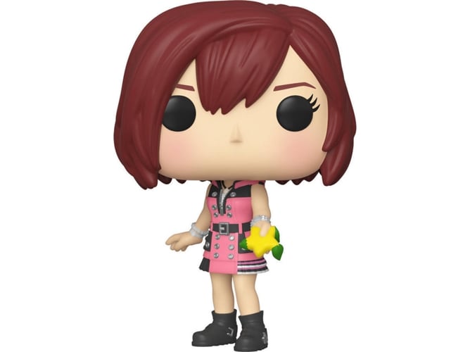Figura FUNKO POP Disney: Kingdom Hearts 3- Kairi with Hood 583 Funko - Bonecos de ação e brinquedo - kingdom hearts, kairi with hood, vinil, 9 cm