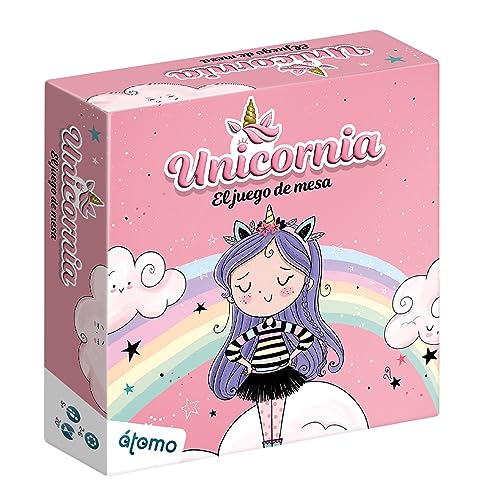 Jogo de tabuleiro ASMODEE Unicornia (8 anos) Atomo Games - Jogos - jogo tabuleiro, 8 anos, unicórnio, salvador