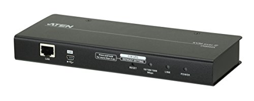 Adaptador ATEN (KVM - VGA e USB - 15 m - Preto) ATEN - Comutadores kvm - 1920x1200, 1 VGA, 1 usb, 1,5 m, metal