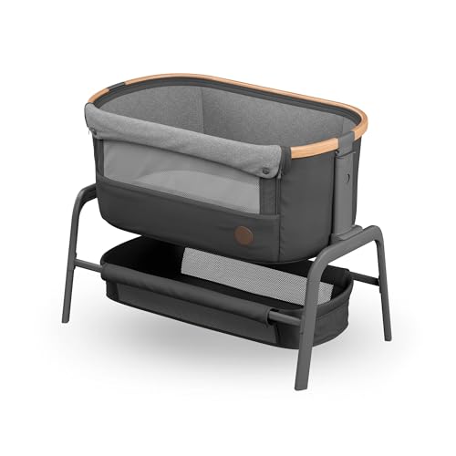 Berço MAXI COSI Iora Essential Graphite (0-6 meses) Dorel - Berços e moisés - berço, maxi-cosi, 0-6 meses, fixação, design moderno, limpeza