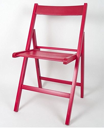 Cadeira de Visitante GERIMPORT Vermelho (MDF - Sem Braços) Gerimport - Móveis de exterior - cadeira, visitante, gerimport, vermelho, MDF, sem braços