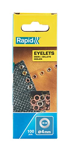 Rapid 100 olhos de borboleta 4 mm (Acessórios para Ferramentas Eléctricas) Rapid - Fixadores de hardware - 4 mm, ferramentas eléctricas, brocas