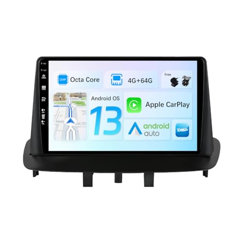 Autorrádio JOYX Android 12 IPS (Renault Megane 3 - 2008-2014) JOYX Navi - Áudio - android, ips, renault megane 3