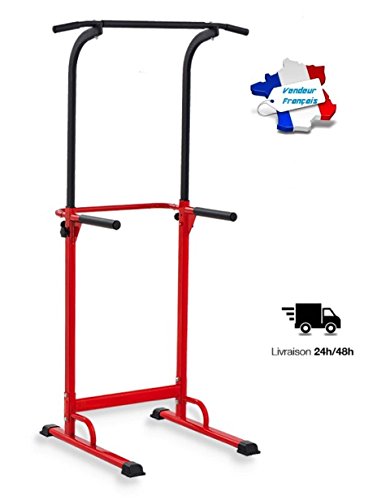 Barra de Tracção PULLUP FITNESS (Vermelho) PullUp Fitness - Serviço de alimentação - barra, tracção, fitness, vermelho