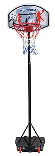 Cesto de Basquetebol Hudora Allstars 205 | Azul 3675 - Aros de basquete - azul, plástico, 4 anos, 70x45x165-205cm
