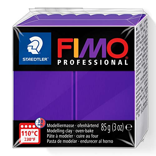 Massa de Modelagem FIMO Professional Lilás 85 Gr 80046 Staedtler - Materiais de cerâmica e escultura - massa de modelagem, fimo professional, lilás, 85 gr, 80046, durável ao forno