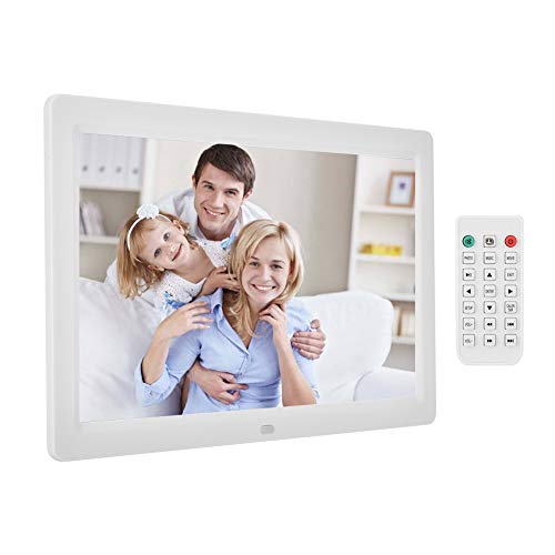 Moldura Digital 12'' Led com Ecrã Táctil e Leitor Mp3 Tosuny - Áudio - led, táctil, leitor mp3, 12 polegadas
