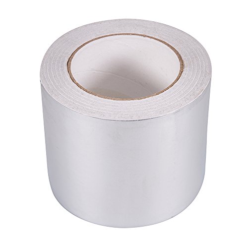 Fita Adesiva para Isolamento de Conduítes e Ventilação ALUMINIUM 100X50M FIXMAN - Fita adesiva de ferragens - conduítes, ventilação, alumínio
