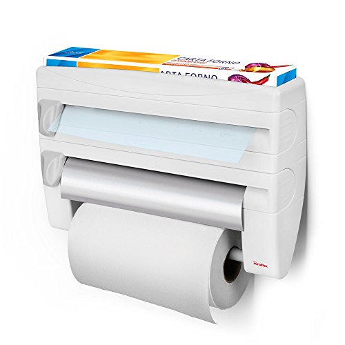 Dispensador de Toalha METALTEX 254410 (Cinzento) Metaltex - Suportes e dispensadores de papel toalha - cinzento, plástico