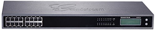 Grandstream Networks GXW-4216 gateway de rede sem fios Ethernet LAN Preto, Prateado (Acessório Informática e Tel.) Grandstream - Gateways e roteadores voip - gateway, sem fios, ethernet lan, 4 x gigabit sfp