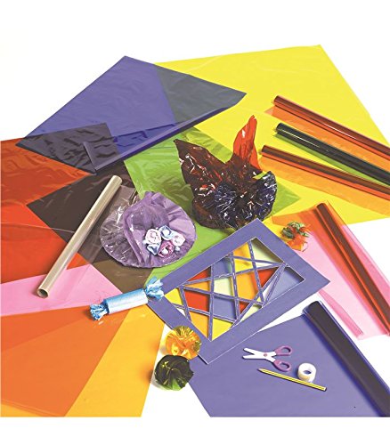 Rolo de papel celofano sem perfuração azul 0,5x16,25 m Sadipal - Papel de seda - celofano, sem perfuração, azul, 0,5x16,25 m