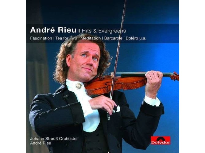 CD André Rieu - Hits & Evergreens (CC) (1 CDs) POLYDOR - Música e gravações de som - cd, andré rieu, hits, evergreens