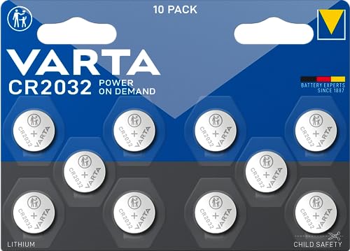 Pilhas Não Recarregáveis VARTA CR2032 (10 unidades) Varta - Baterias de uso geral - alcalinas, cr2032, 10 unidades