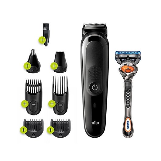 Aparador de Cabelo BRAUN MGK5260 Multigroom Series 5 Braun - Barbear e cabelo - multifunções, série 5, Braun