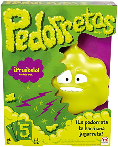 Jogo de Tabuleiro MATTEL Games Pederretas (Idade Mínima Recomendada: 3 anos) Juegos Mattel - Jogos - cartas especiais, lançador, 3+5 anos