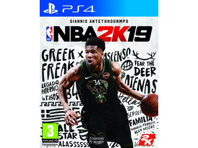 Jogo PS4 NBA 2K19 (M3 - Esportes - Inglês) Sony - Software de jogos de vídeo - ps4, nba 2k19, esportes