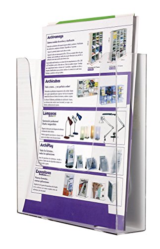 Porta-Revistas DURONIC 9005 (A4 - Plástico) Archivo 2000 - Armazenamento industrial - a4, plástico, transparente, 23,5x24x5,5cm