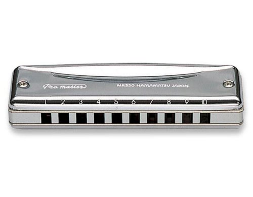 Harmonica SUZUKI Promaster 10 Holes Diatonic Suzuki - Acessórios para instrumentos musicais e orquestra - 10 holes, diatonic, aluminum, 14 keys