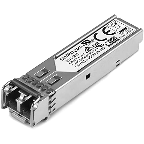Módulo de Transcetor de Rede STARTECH.COM JD118BST 850nm 1250Mbit/s SFP STARTECH.COM - Repetidores e transceptores - transcetor, rede, star tech com, jd118bst, 850nm, 1250mbit/s