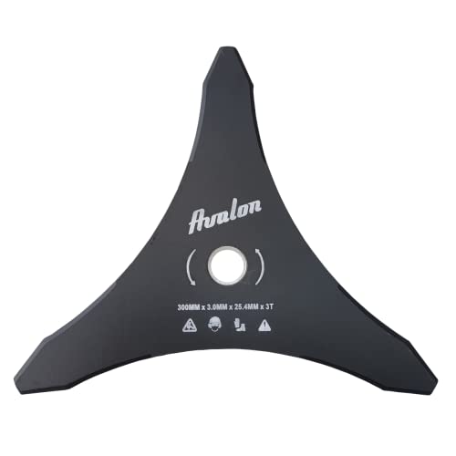 Disco de 3 Pontas 300X3Mm Para Desbrozadora Universal AVALON - Acessórios para aparadores de erva - 300x3mm, desbrozadora universal